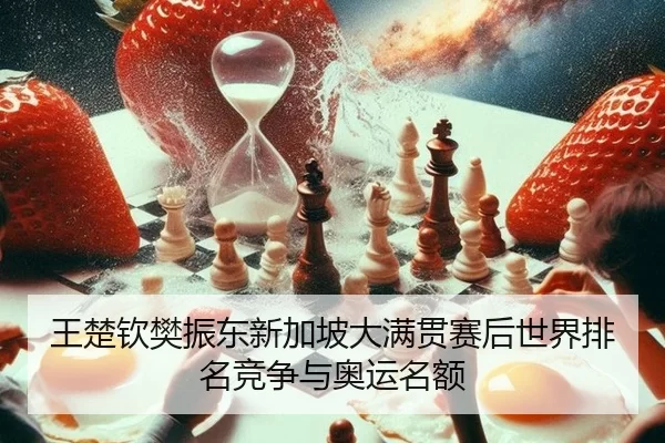 王楚钦樊振东新加坡大满贯赛后世界排名竞争与奥运名额